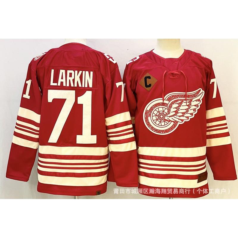 Mens Detroit Red Wings Ice Hockey Jersey 88 13 53 23 91 Embroidered Fan Wear Winter Sports Outdoor Game