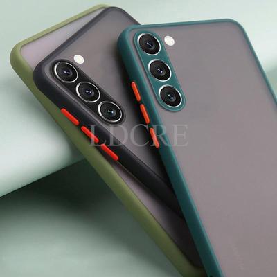 Для Samsung Galaxy S23 чехол силиконовый TPU матовый чехол для Samsung S23 FE Ultra S22 Plus S21 FE S20 чехол Capa Protector Rubber
