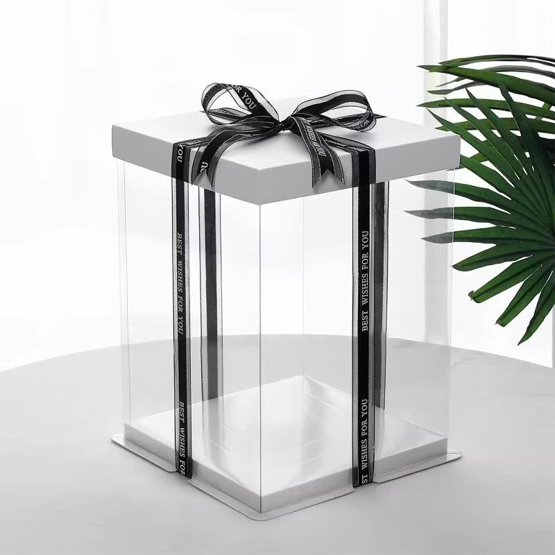 Transparent Plastic Cake Box