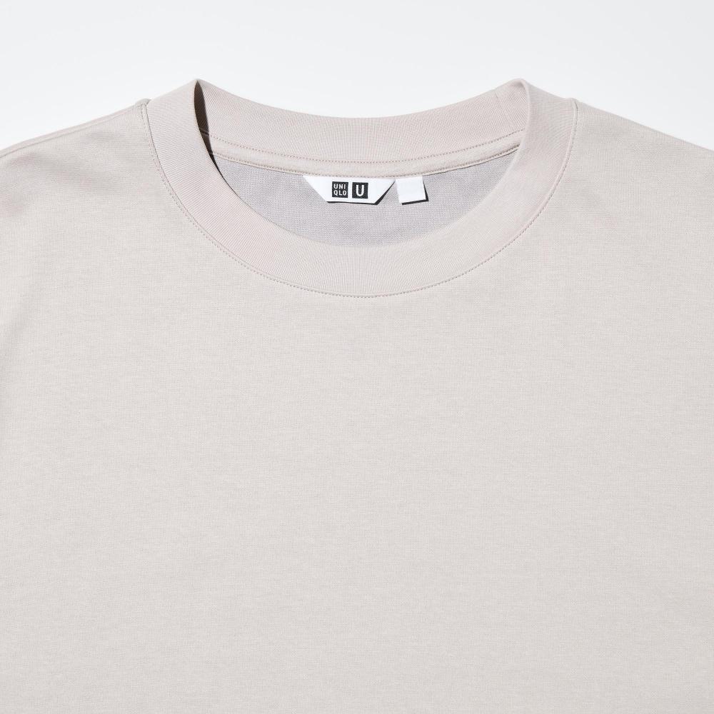 Uniqlo Футболка Japan Air Rhythm Cotton Oversize с рукавами 5 минут 