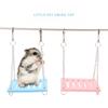 Small Animal Nest Swing Hammock Supplies Small Pet Parrot Platform Suspension Bridge Hamster Toy