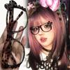 Y2K Cat Eyeglass Frame Anime Leopard Print Eyeglass Frame Kawaii Retro Glasses Cartoon Cute Eyewear Decorative Toys Gift