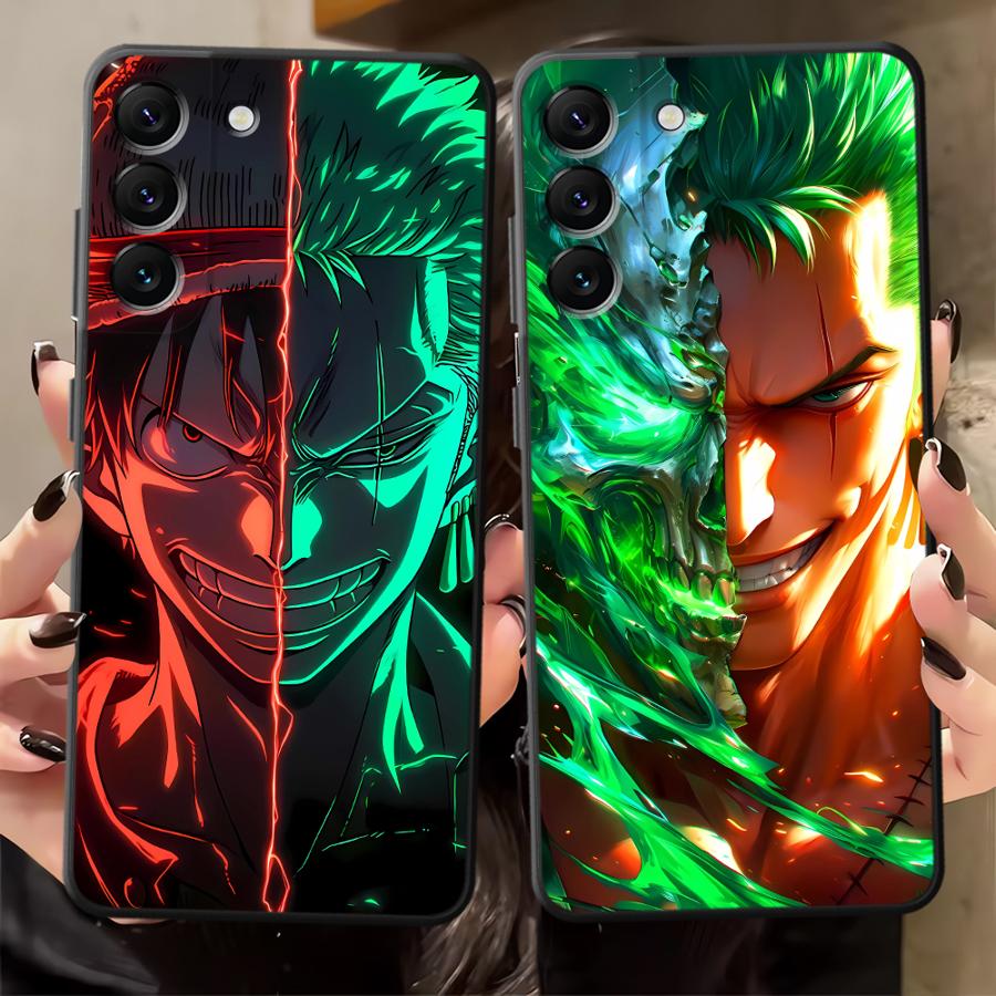 Ones Pieces Luffy Case for Samsung Galaxy A51 A52 A54 A71 A17 A34 A72 A73 A24 A16 A23 A12 A13 A14 A15 Phone Cover
