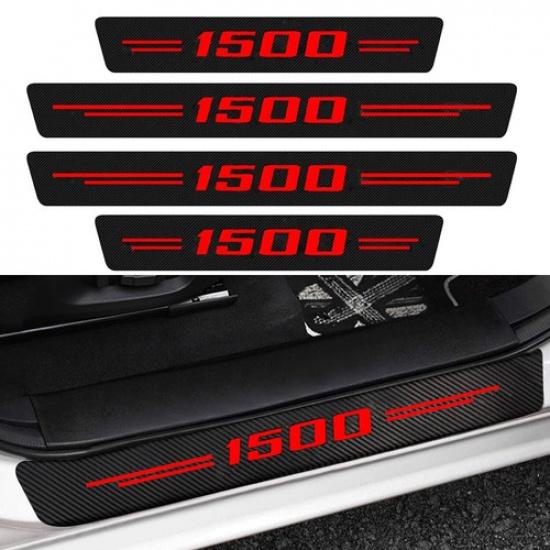 НОВИНКА Для DODGE 4 шт. Черные Резиновые Накладки на Пороги Двери Автомобиля Защитная Панель Ступеньки