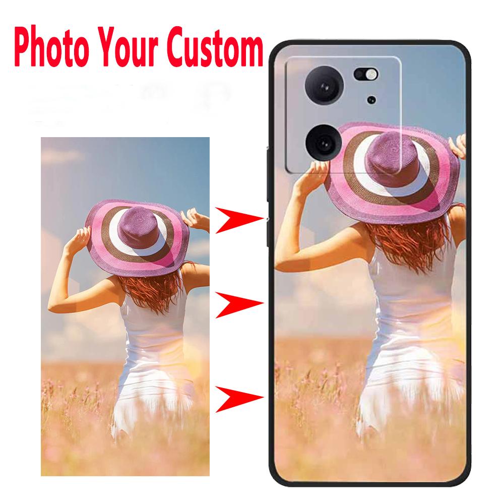 DIY Customized Soft Silicone Phone Cases For Xiaomi 13T Pro Back Covers Funda Personalized Coque For Xiaomi 12T Pro 13 Pro 12Pro