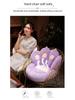 Подушка для пола Tatami Lazy Cat Claw — плотный, интегрированный футон со спинкой для дивана в спальне или гостиной.