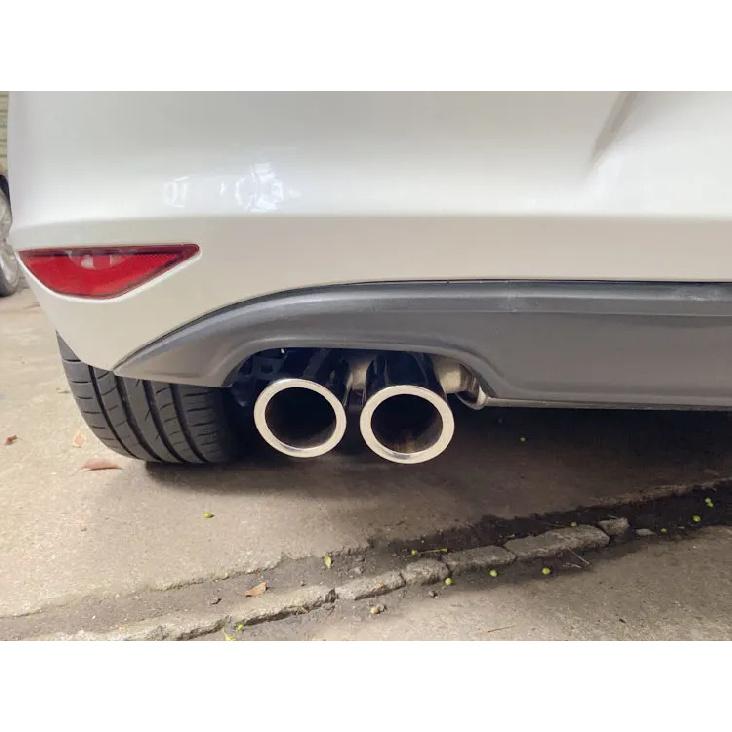 For Volkswagen Beetle VW 2012-2018 Car Exhaust Tip Muffler end Pipe Stainless Steel tailpipe cover Auto parts modificaton