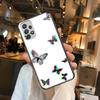 Красивый чехол для телефона с узором бабочки для Samsung Galaxy A70 A50 A51 A71 A52 A40 A30 A31 A90 A20E 5G a20s Black Shell Art
