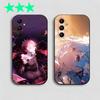 Японский Аниме ReZERO Чехол для Телефона Для Samsung Galaxy A13,21s,22,31,32,40,52,71,A91 Мягкий Черный Корпус
