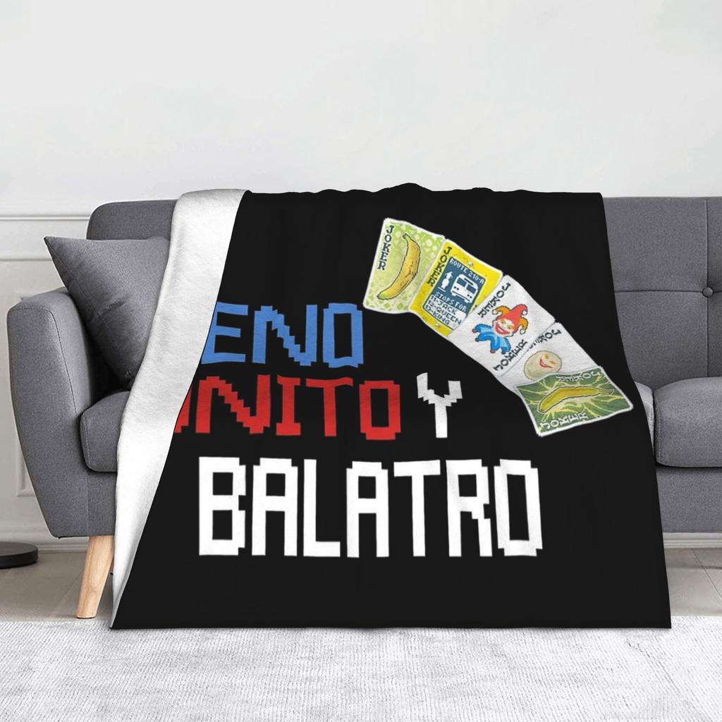 Balatro Игровой Джокер-Джимбо Вязаное Одеяло Карточная Игра Флисовый Плед Диван Напечатанный Мягкий Теплый Покрывала Многофункциональное Одеяло
