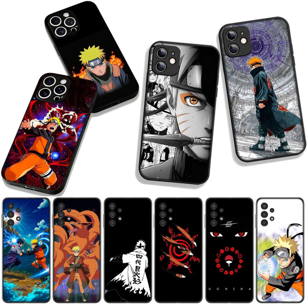 Чехол для Apple iPhone 16 15 14 Plus 13 12 Mini 17 Pro Max + ProMax 16E Air Чехол для телефона Наруто Пейн Саске Учиха