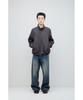 HATCHINGROOM Diagonal Zip Jacket V2 Charcoal