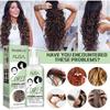 Moisturizing Curly Hair Elastin - Frizz Control, Heat Protection & Shine Enhancer for Strong, Fluffy Curls - 50ml