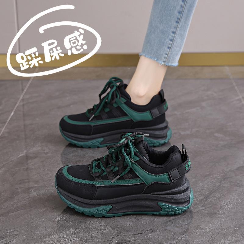 Женские dad shoes 2025 Осень/Зима Новые Удобные и Модные Повседневные Спортивные Обувь