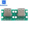 2/4 шт. USB 2.0 Female Разъем Плата на DIP 2,54 мм Конвертер Адаптер Breakout Board для Arduino
