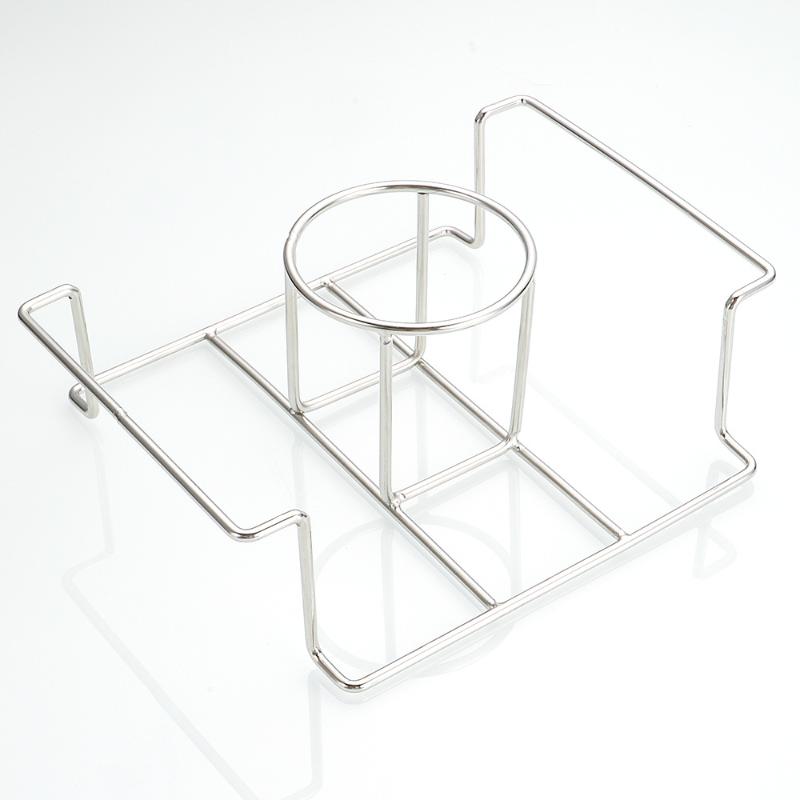 Решетка для жарки курицы с антипригарным покрытием из пищевой нержавеющей стали, вертикальный держатель для курицы, сковороды для барбекю, кухонные аксессуары