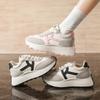 2025 Осень Новые Винтажные Универсальные Повседневные Легкие Толстая Подошва Папины Кроссовки Обувь на Платформе Беговая Обувь