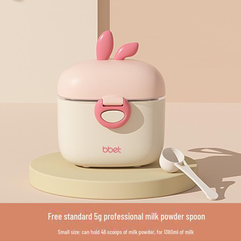 Портативный контейнер для хранения детского молока и рисовой муки большой емкости - влагонепроницаемый и герметичный