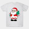 T Shirt Women Christmas Design Santa Claus Like Harajuku Print Kawaii Tshirt Summer Short Sleeve Female T-Shirt Top Tee