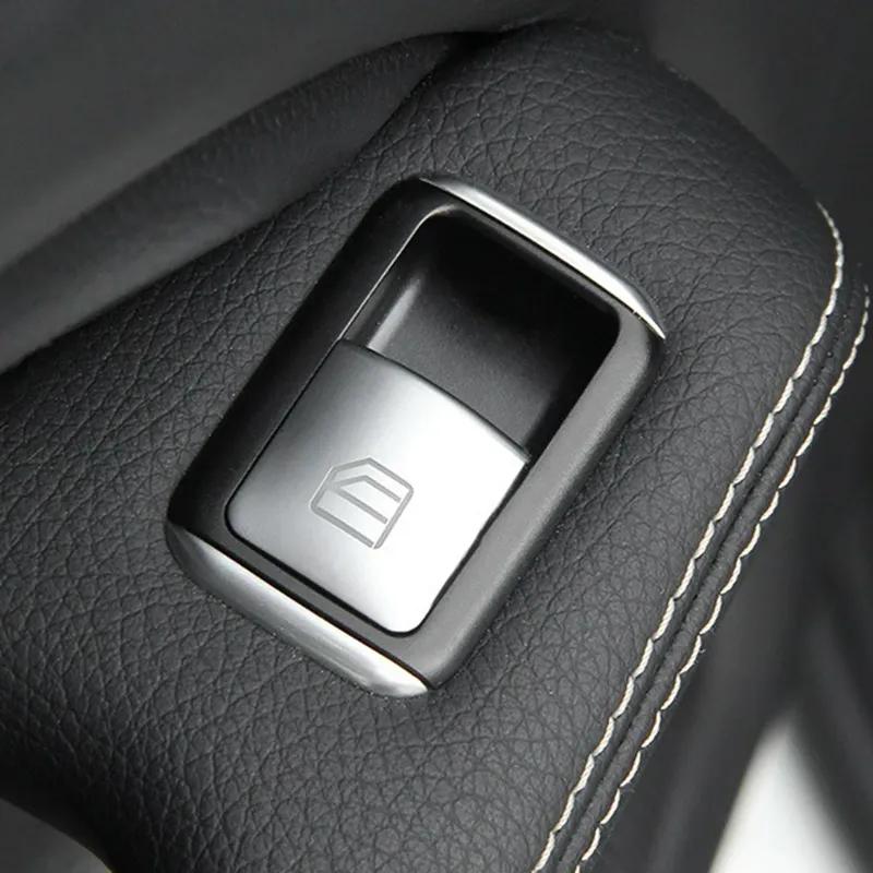 14X Car Accessories Window Switch Button Stickers For Mercedes Benz C180 C200 C230 C250 2008 2009 2010 2011 2012 2013 2014 2015