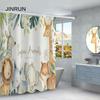 JINRUN утолщенная водонепроницаемая занавеска для ванной комнаты, устойчивая к плесени, занавеска для душа, занавеска для душевой перегородки, занавеска для душа, занавеска для ванной комнаты, бесплатная перфорация
