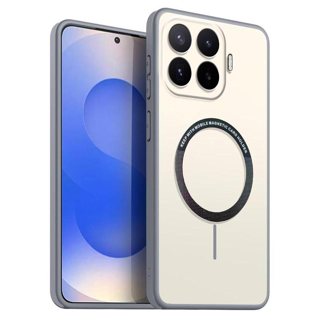 Матовый полупрозрачный магнитный чехол для телефона Xiaomi 17T Pro Мягкая ТПУ крышка