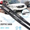 Для Zotye T200 5008 Hunter Nomad Autorrad Outsider 2013 ~ 2016 резак для очистки передних дворников, сменный крючок UJ