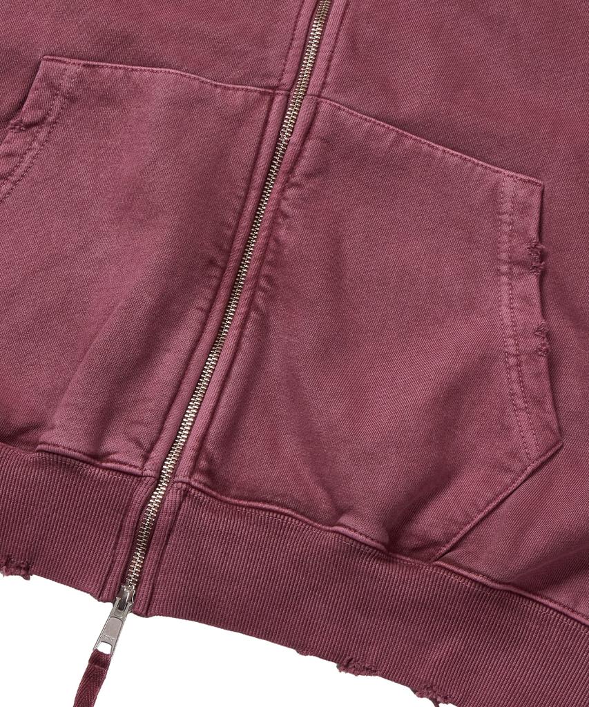 Masat P. Crusades Hood Zip _ Solid Pink