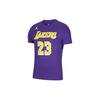 NBA Statement Edition Los Angeles Lakers LeBron James #23 Basketball Performance Short Sleeve T-Shirt Men Tops Court-Purple CV9987-551