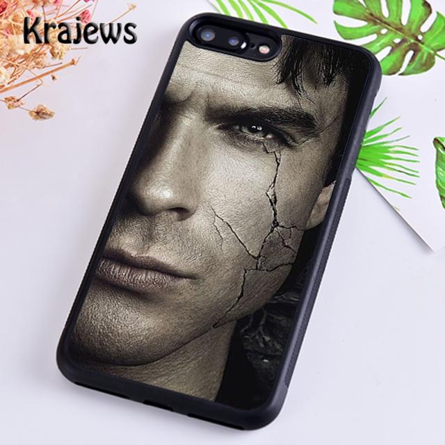 Чехол для телефона Damon Salvatore The Vampire Diaries Для iPhone 17 Air 16 15 14 plus 12 13 pro max coque Fundas