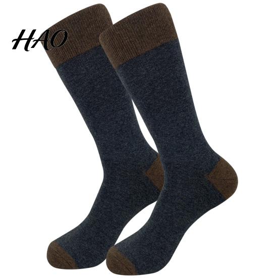 Retro Striped Casual Socks Men Argyle Crew Socks, Plus Size, Colorful Cotton Winter Warm for Dress Thickened Autumn Cold Weather Comfortable