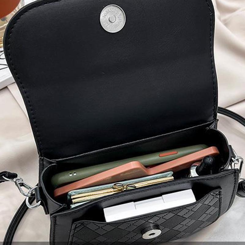 Женские роскошные дизайнерские сумки через плечо из искусственной кожи, женская винтажная сумка-седло, однотонная сумка-мессенджер, маленькая сумочка bolsas