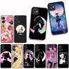 Чехол-бампер Cover для Apple iPhone 15 14 16 Plus XS 13 11 12 Pro Max XR X 16E ProMax Чехол для телефона Кот Моряки Красивая Девушка Луна
