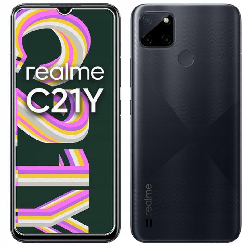 2x TEMPERED GLASS for REALME C21Y GLASS 9H