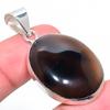 Natural Monta Gemstone Handmade 925 Sterling Silver Gift Pendant 1.85" E2i93