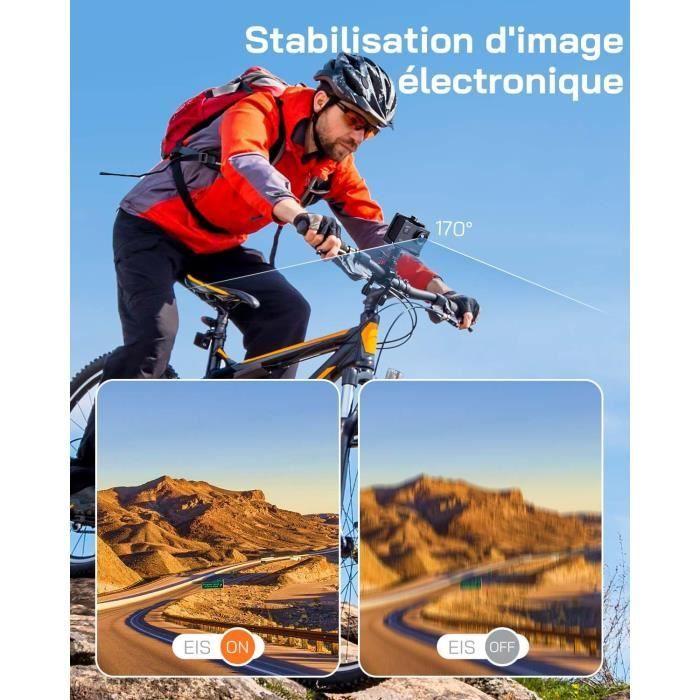 Caméra Sport - WOLFANG - GA100 - 4K 30 FPS - 20 MP - Étanche jusqu'à 40m