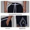 Jordan Мужские спортивные шорты Dri-FIT с контрастной полосой, быстросохнущие