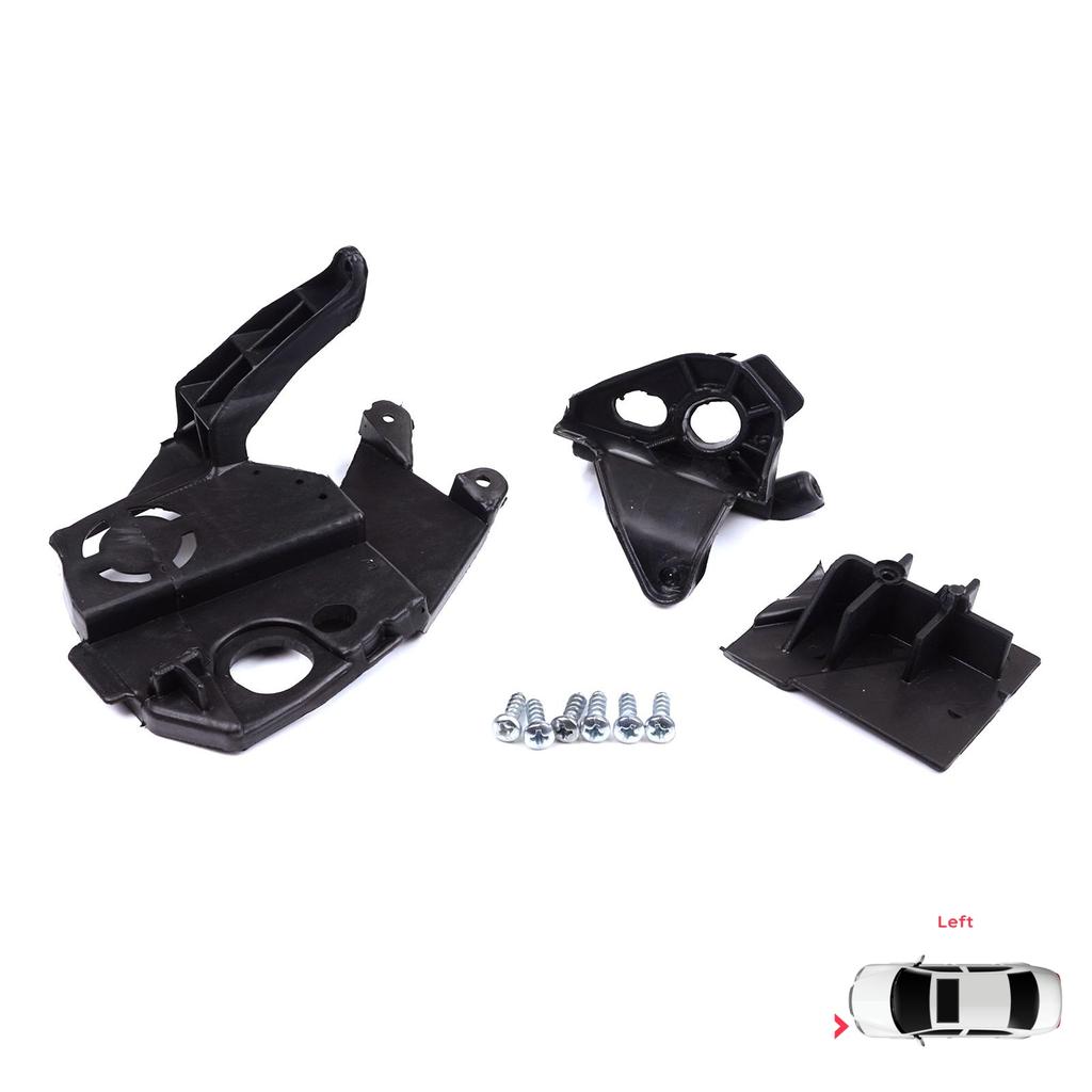 EHL584-1 Комплект кронштейнов для ремонта держателя фары, левая сторона для Peugeot 3008 5008 MK2 2016-2024 9814255880