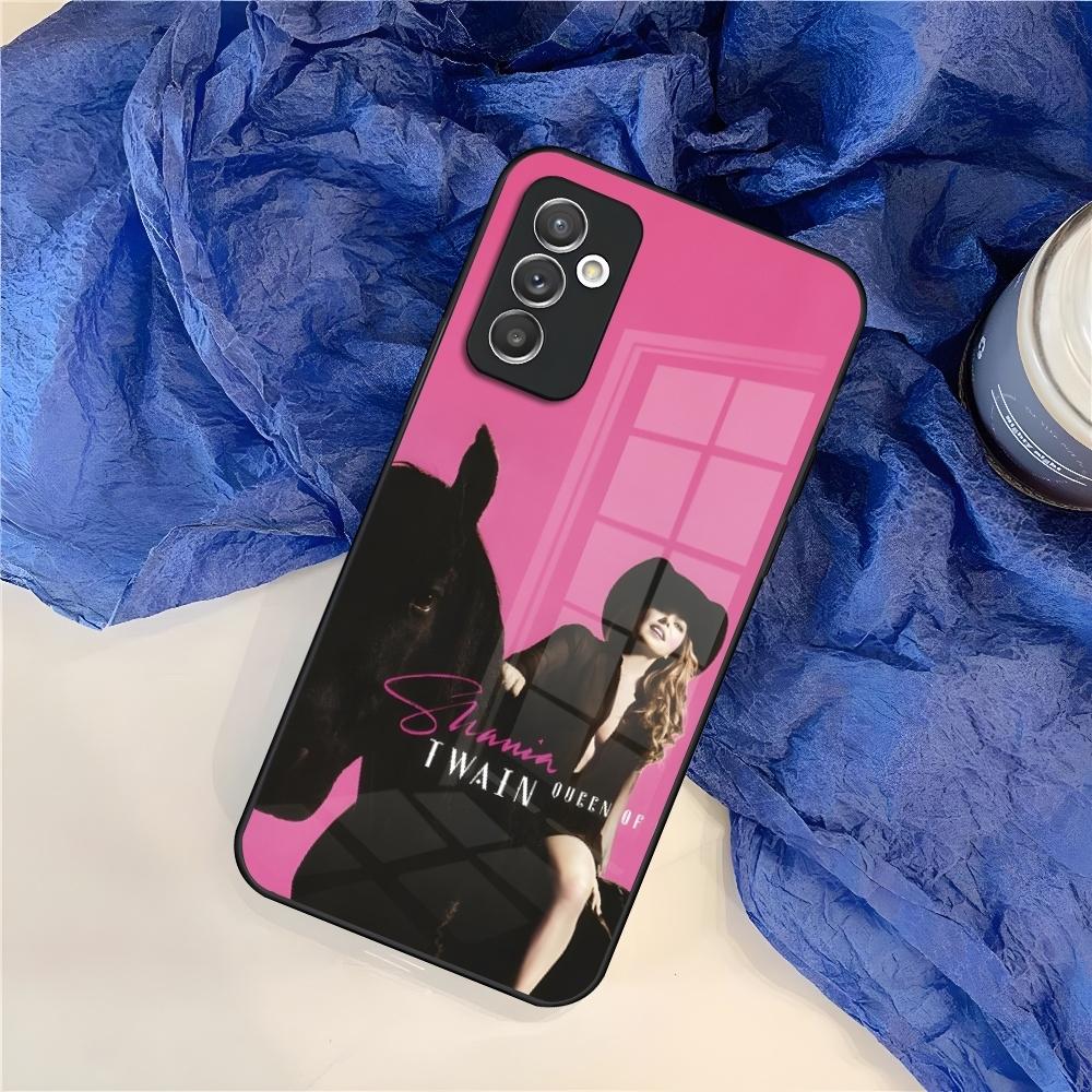 Shania Twain Phone Case for Samsung Galaxy S26 S25 S24 S30 S21 S23 S20 S22 Fe Pro Edge Ultra Plus glass Cover