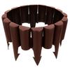 Brown garden palisade 25 cm