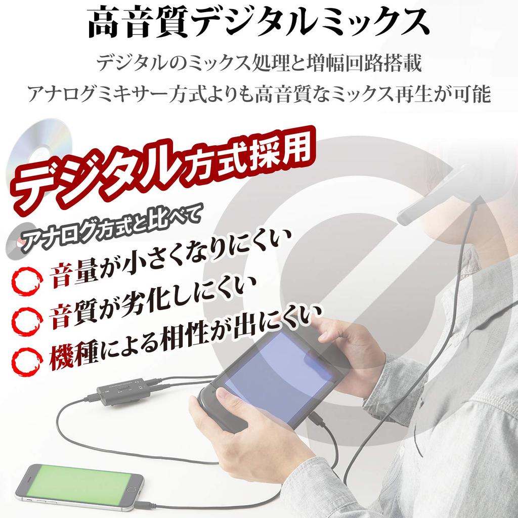 Elecom Игровая гарнитура бинауральная накладная PS5 PS4 SwitchLite 1 м голосовой чат совместимый цифровой микшер для смартфона игровой черный HS-GM30MBK