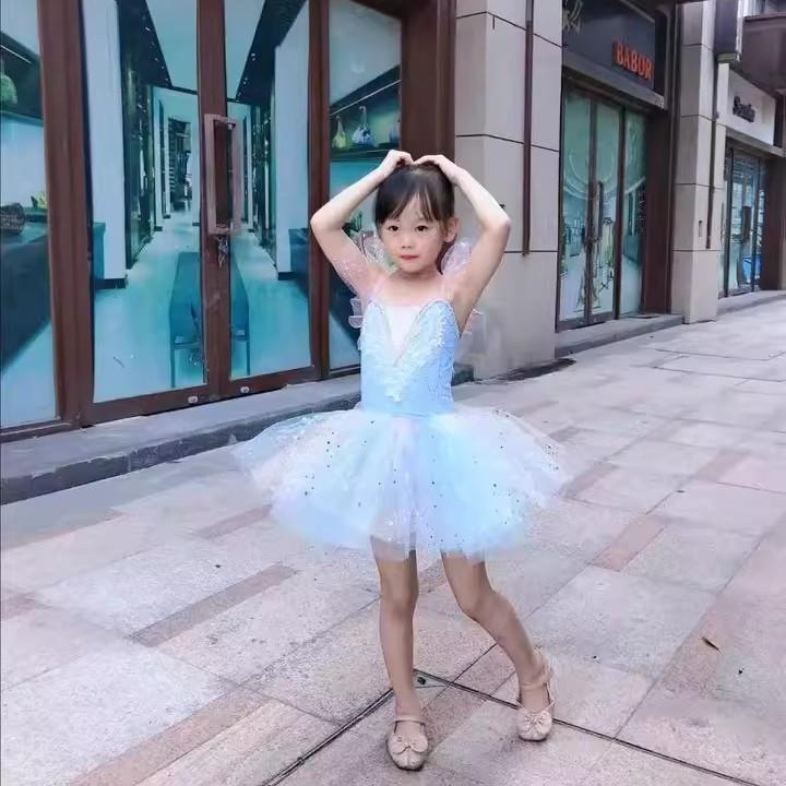 Балерина Девочки Одежда Детские Платья Vestido Детское Балетное Платье Пачка Танцевальные Костюмы Девочка Балетные Трико День Рождения Подарок Лето