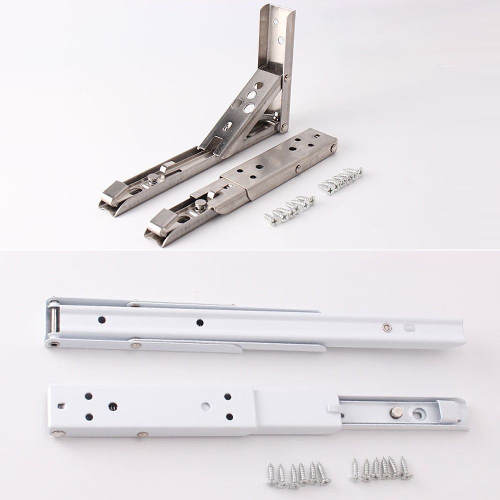 Мебельная фурнитура, складной кронштейн для полки, экономия места, настенная полка, настенная опора