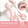 3Pcs/Set Eyebrow Trimming Knife Eyebrow Face Razor For Women Eyebrow Scissors With Comb Brow Trimmer Scraper Kit Beauty Tools