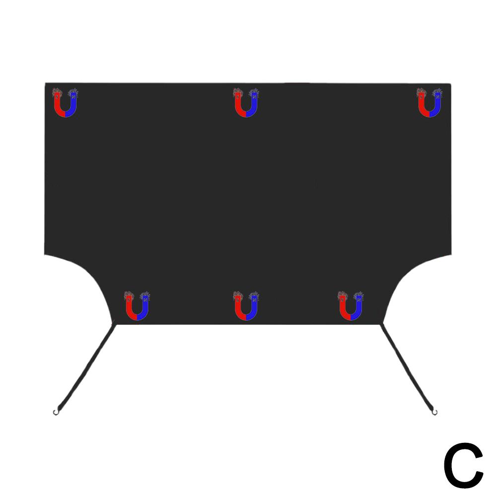 Солнцезащитный козырек от снега на лобовое стекло для внедорожников, автомобилей и многого другого, магнитный автомобильный лобовой козырек для защиты от солнца 1/2 шт. C6N7