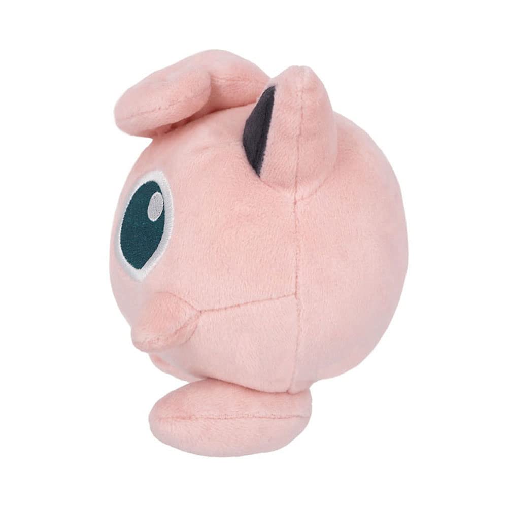 Plush Pocket Monsters Pokémon Toy, Small, All-Star Collection, Birthday/Christmas Gift, Pz-sanei001 (Pudding)