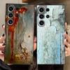 Чехол Funda для телефона Samsung Galaxy S21 S25 Ultra S9 S20 S22 S23 FE S24 Plus Ретро Следы ржавчины