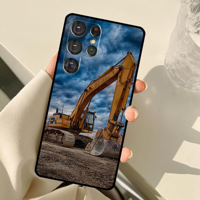 Чехол-экскаватор для Samsung Galaxy S25 S24 S23 S22 S21 S20 Ultra S9 S10 Plus S21 FE S25 FE Задняя крышка