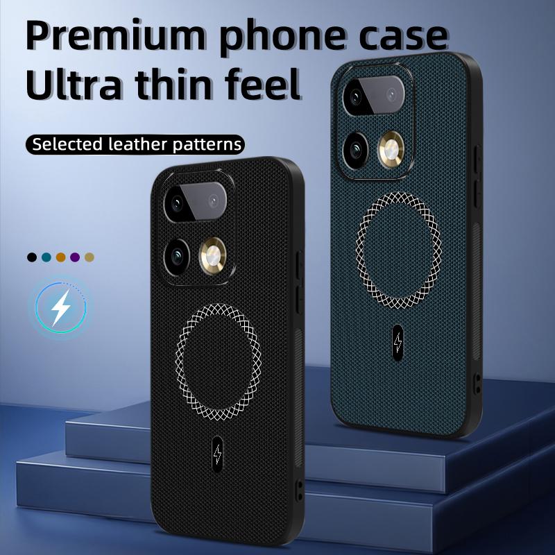 Biruiqu Realme 16 Pro Plus Новый Ультратонкий Магнитный Кожаный Ударопоглощающий Защитный Чехол для Телефона