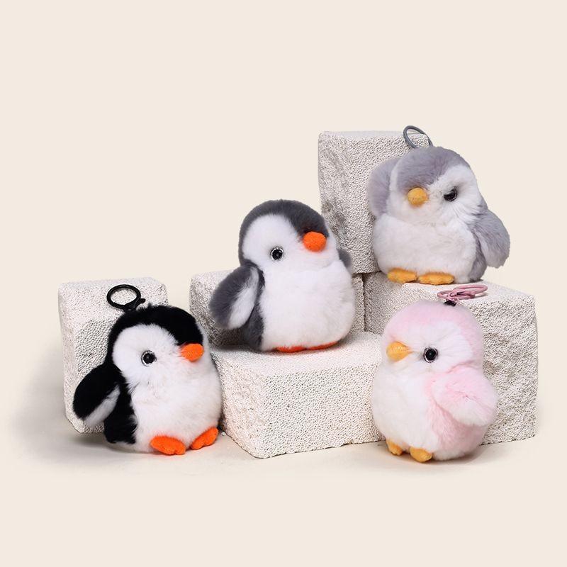 Keychain Penguin Plush Stuffed Doll Toy Pendant Backpack Decoration Gift Cute
